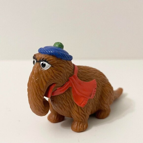 Vtg Sesame Street Muppets Figures Big Bird Count Dracula Snuffleupagus Flaws - Picture 8 of 16